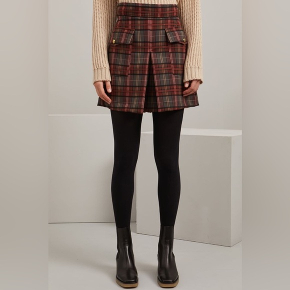 Intrend by Max Mara High-waisted Yarn Wool Shorts Size: MediumUS4/6 Fall/Winter - Picture 3 of 12